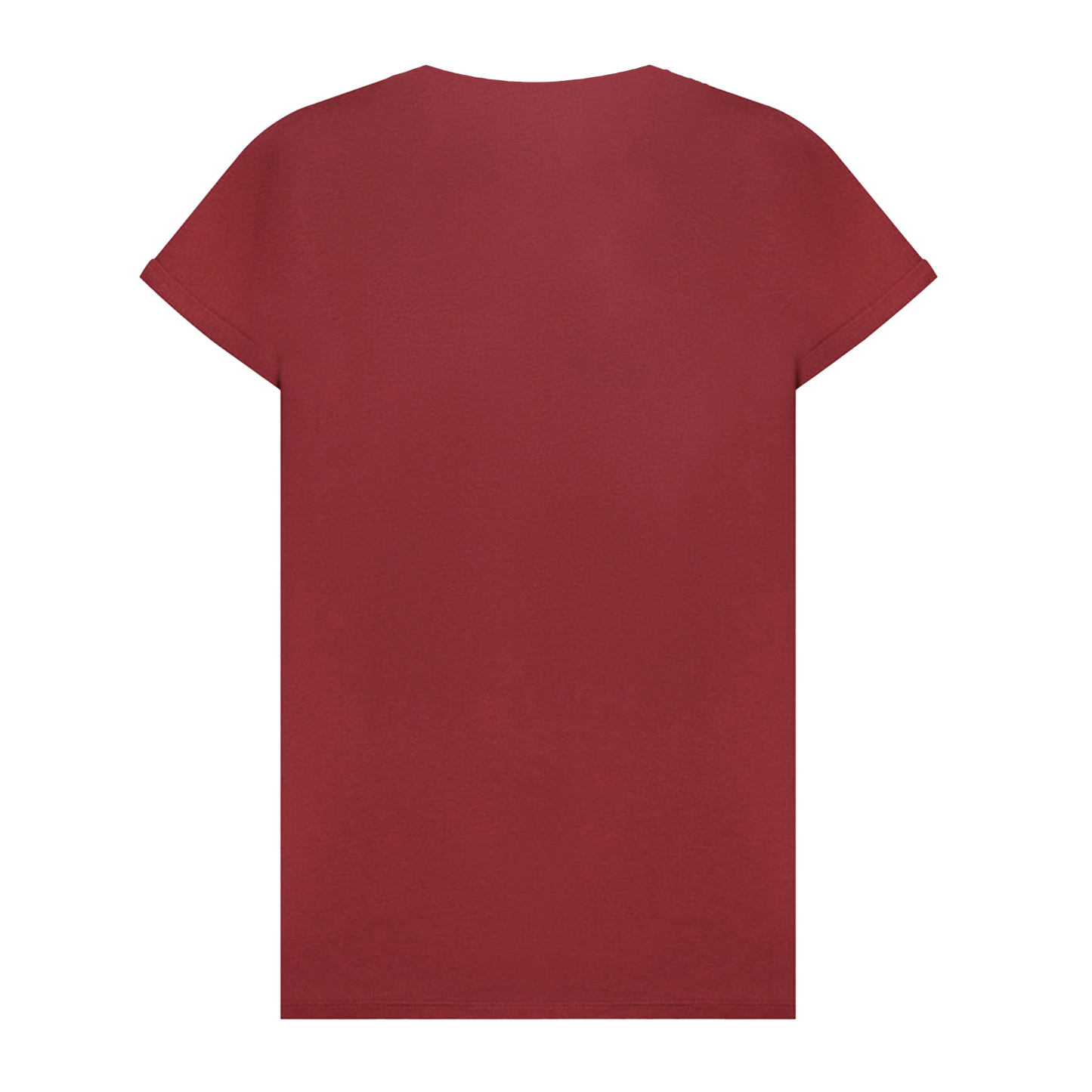 Camiseta Roja Balmain Logo