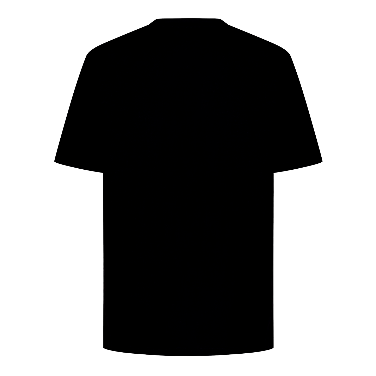 Camiseta Negra con Dorado Balmain Flock & Foil