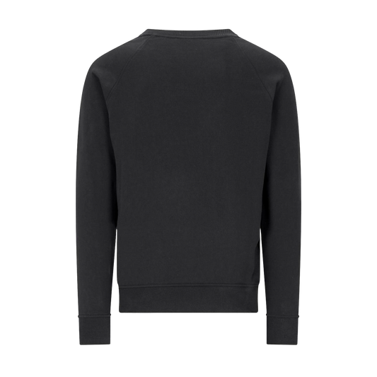 Buzo Negro Balmain Paris Logo