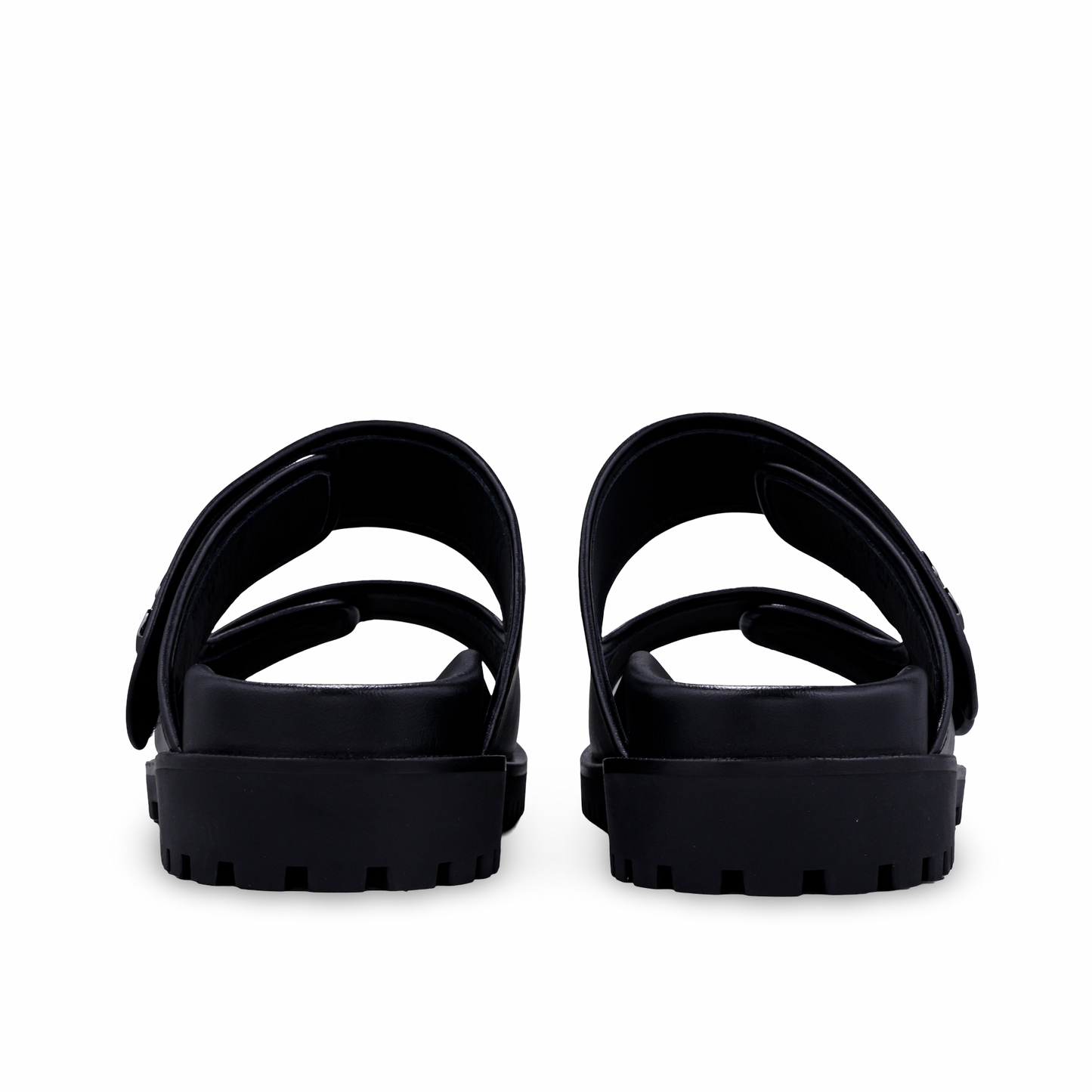 Sandalias Negras Off-White Metal Arrow