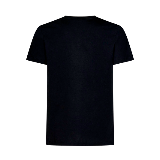 Camiseta Negra Balmain Logo