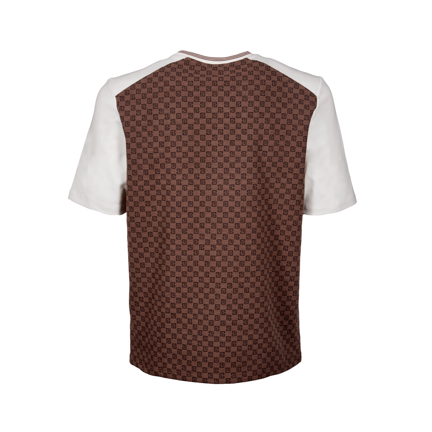Camiseta Negra Balmain PB Mini Monogram