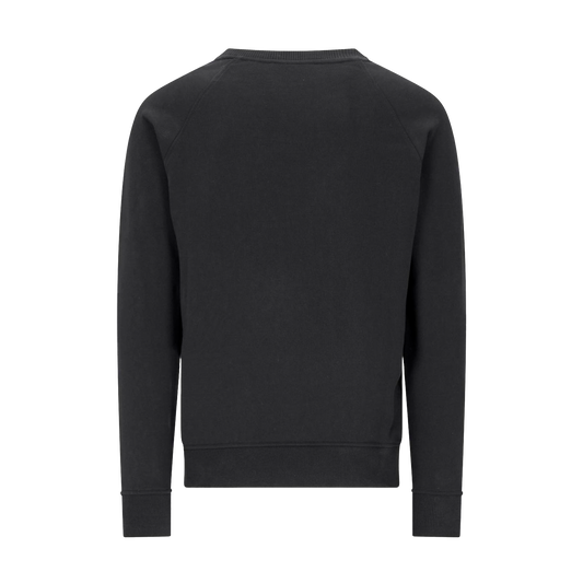 Buzo Negro Balmain Paris Silver Logo