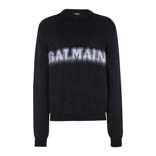 Buzo Negro Balmain Retro