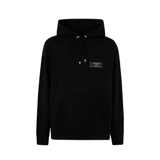Buzo Negro Balmain Tag