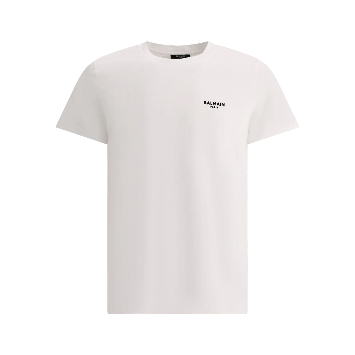 Camiseta Blanca Balmain Logo
