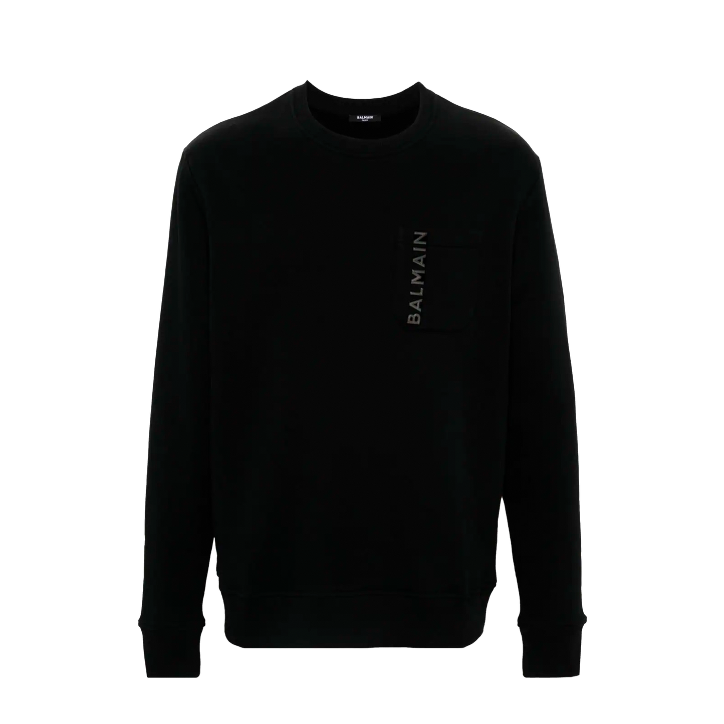 Buzo Negro Balmain Laminato