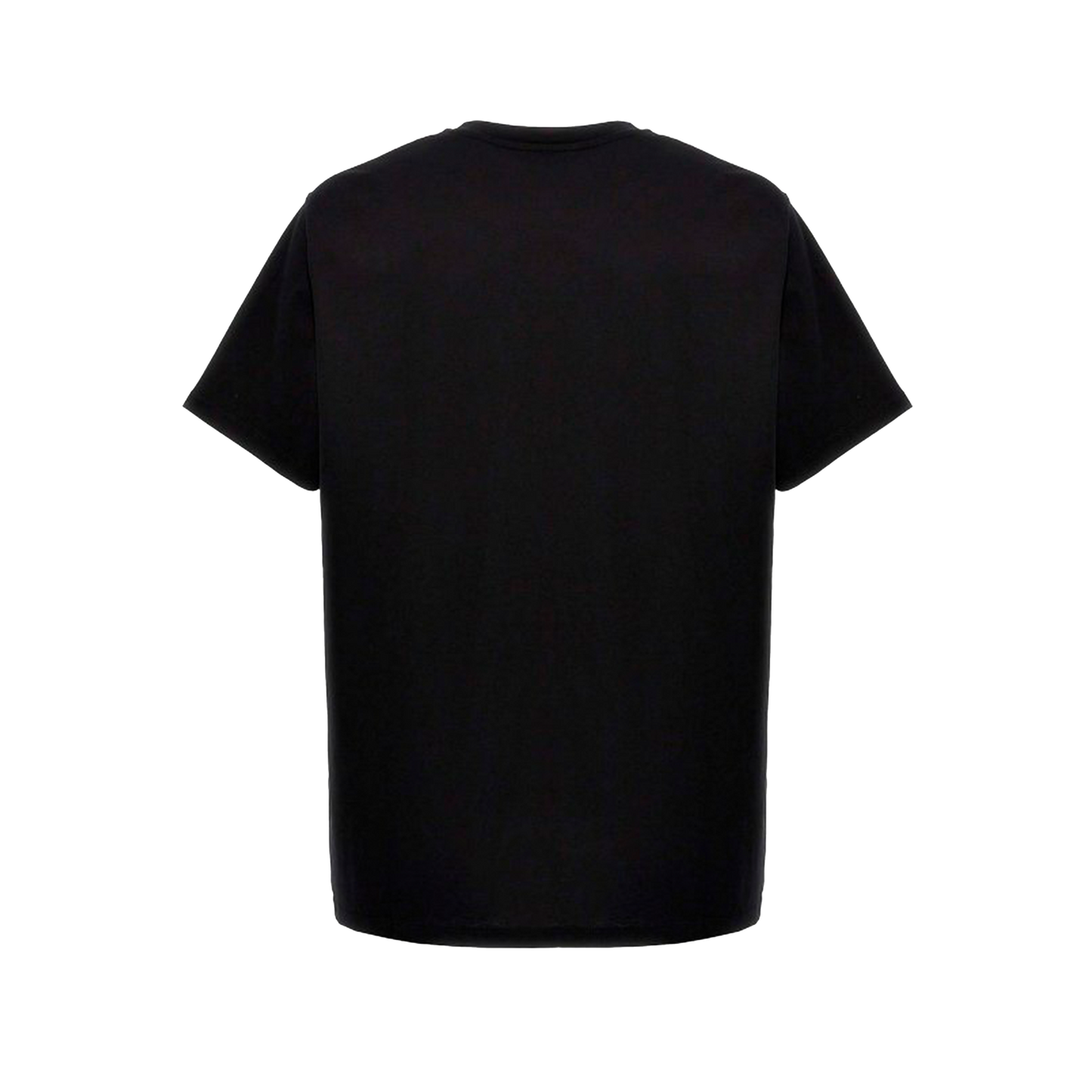 Camiseta Negra Balmain Reflect Logo