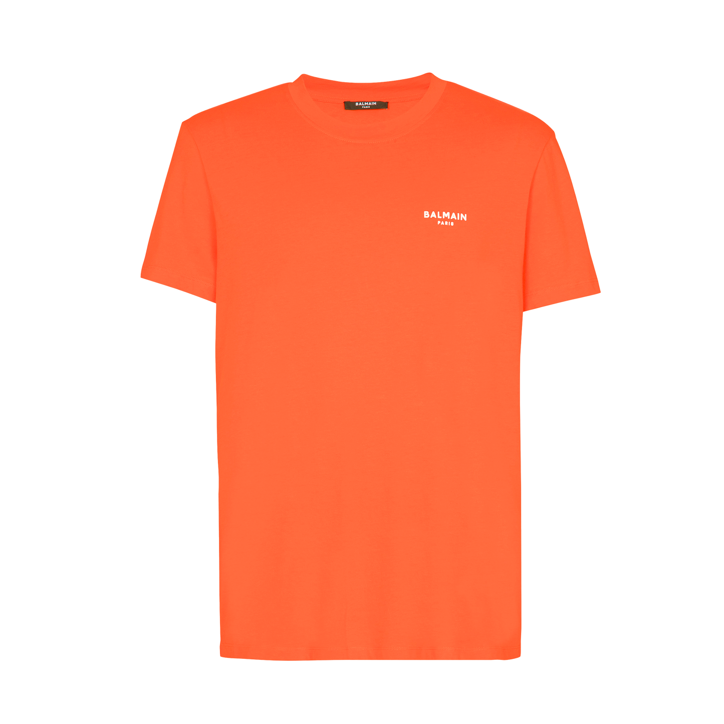 Camiseta Rojo Balmain Logo