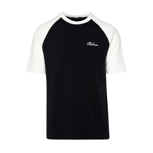 Camiseta Negra Balmain Signature