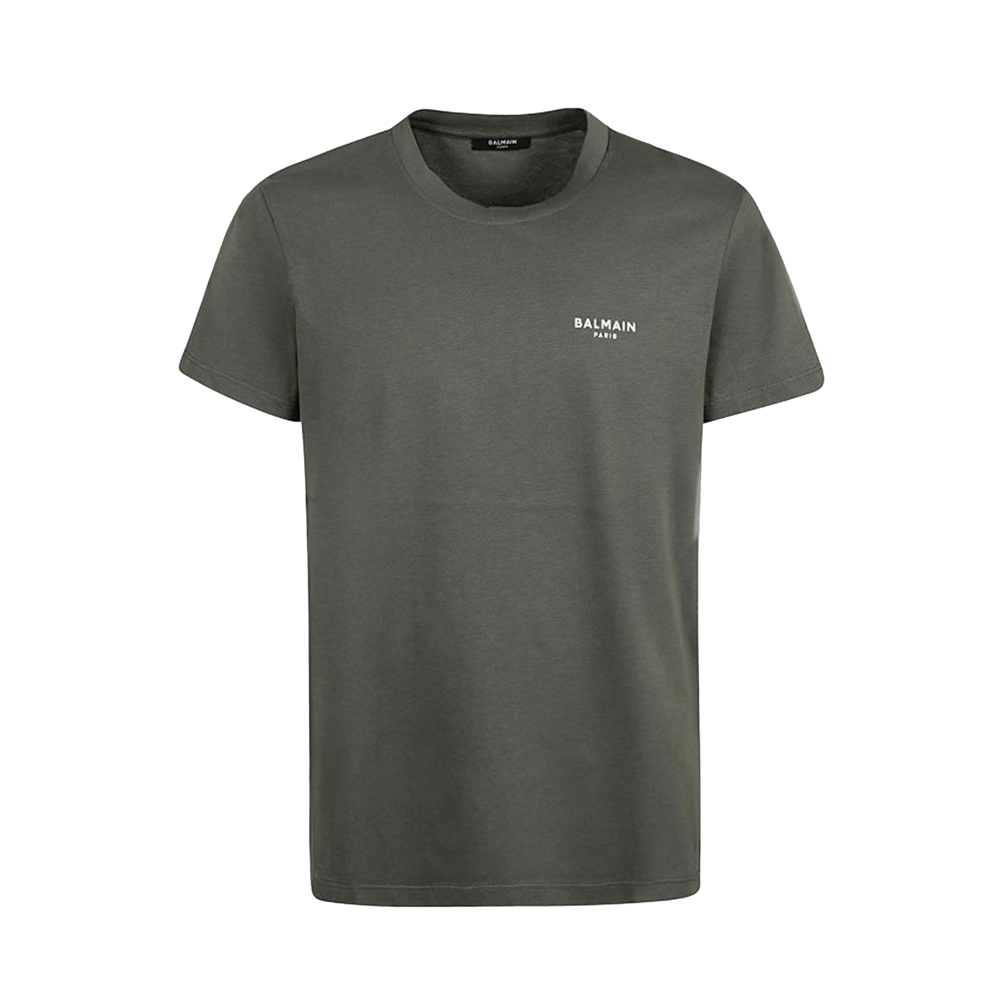 Camiseta Gris Balmain Logo
