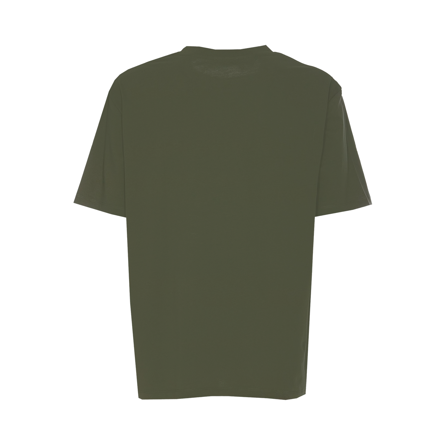Camiseta Verde Balmain Coin Flock