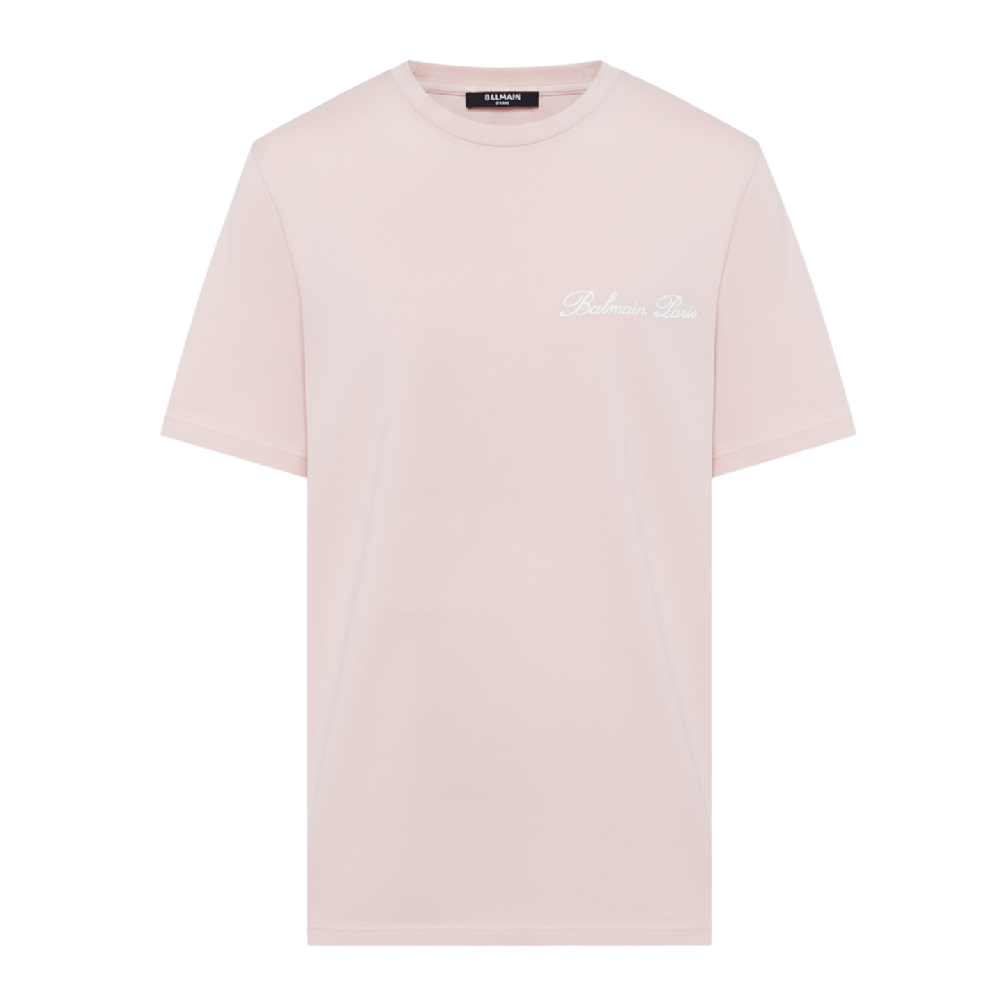 Camiseta Rosada Balmain Signature