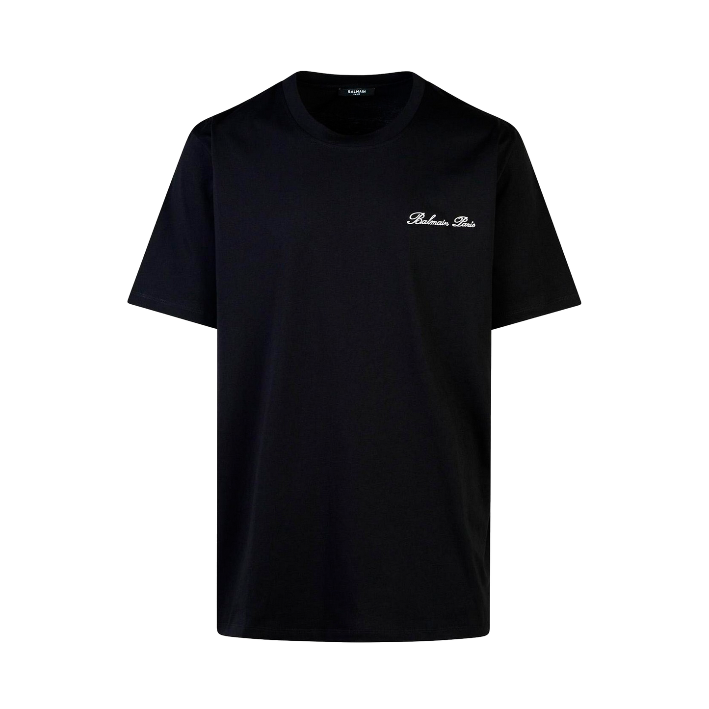 Camiseta Negra Balmain Signature