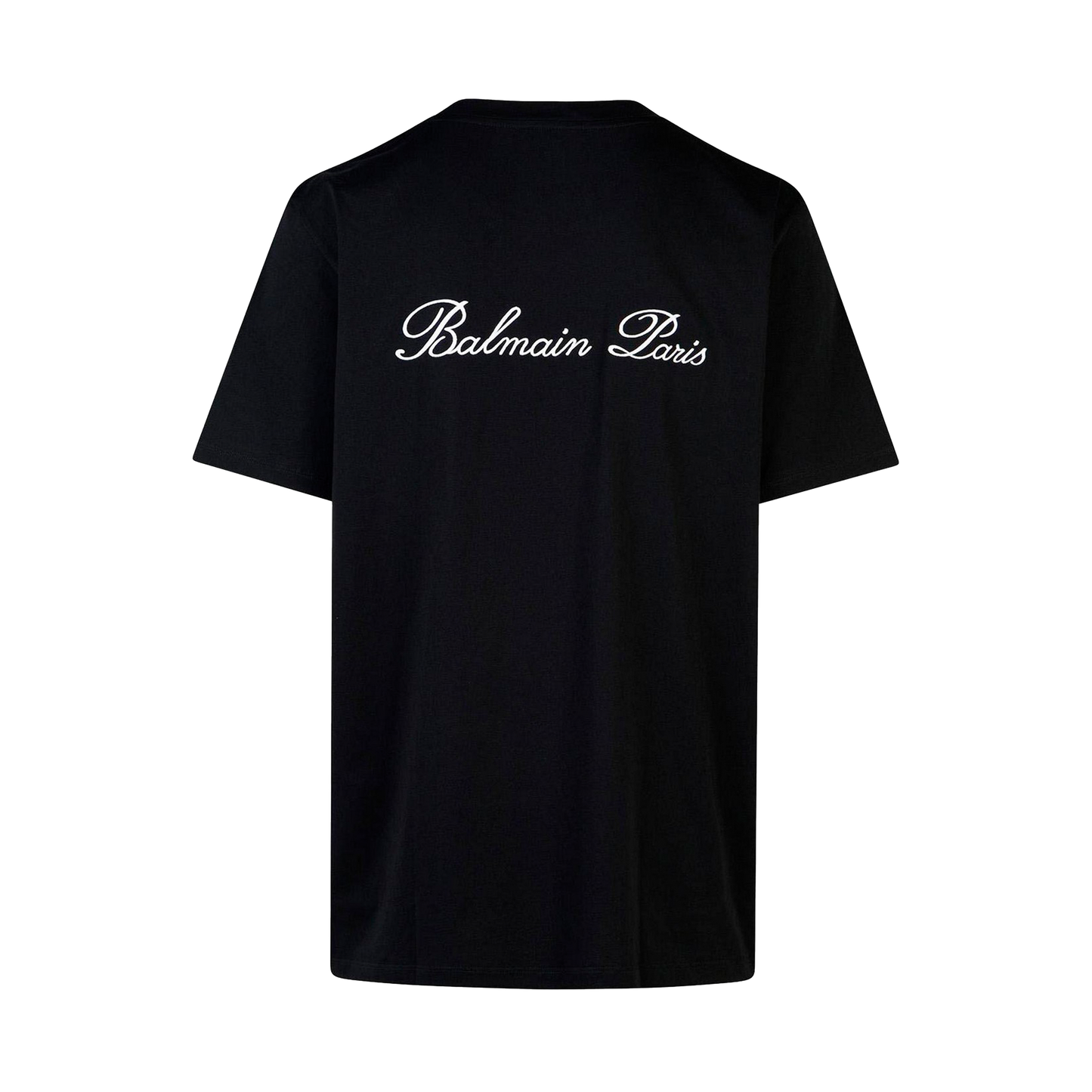 Camiseta Negra Balmain Signature