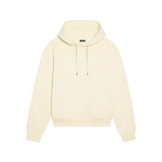 Buzo Beige Jacquemus Le Sweatshirt Brode