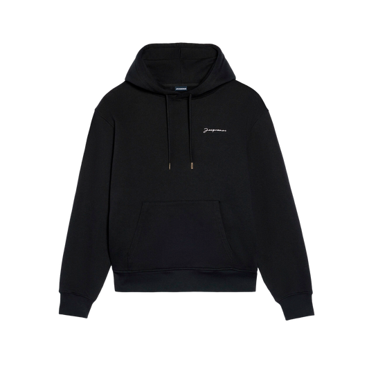 Buzo Negro Jacquemus Le Sweatshirt Brode