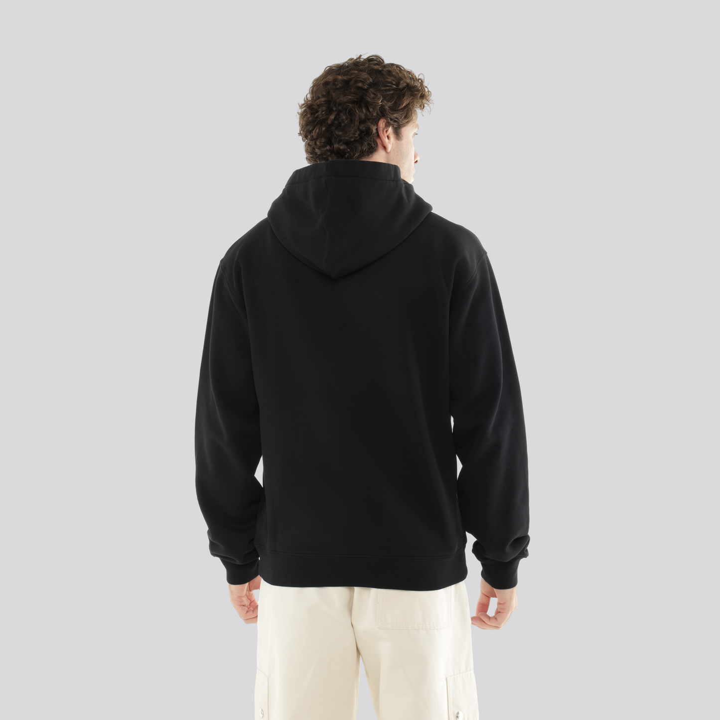 Buzo Tipo Hoddie Negro Jacquemus Le Hoodie Gros Grain