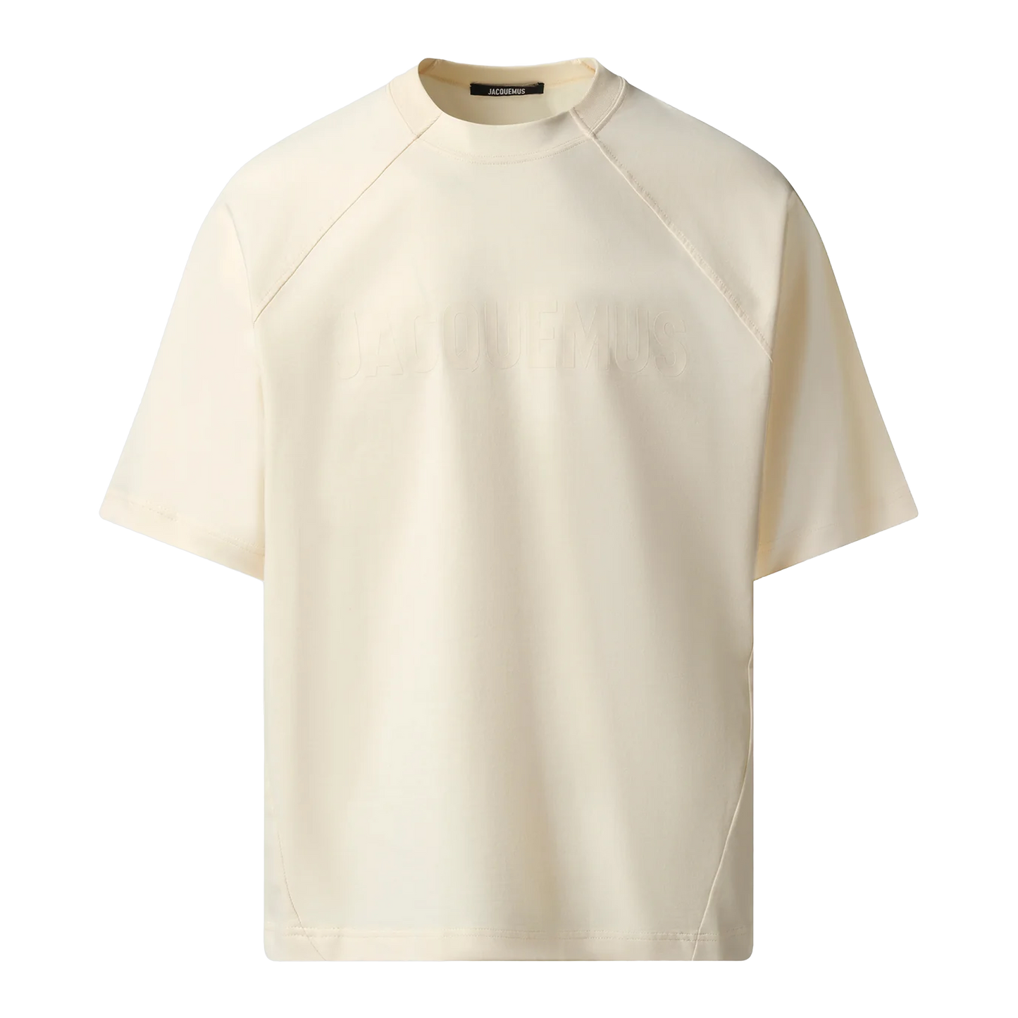Camiseta Beige Jacquemus Le Tshirt Typo