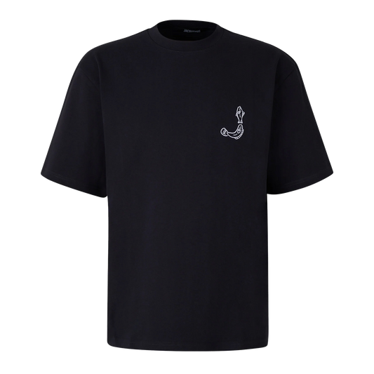 Camiseta Azul Jacquemus Le Tshirt Merù Mc