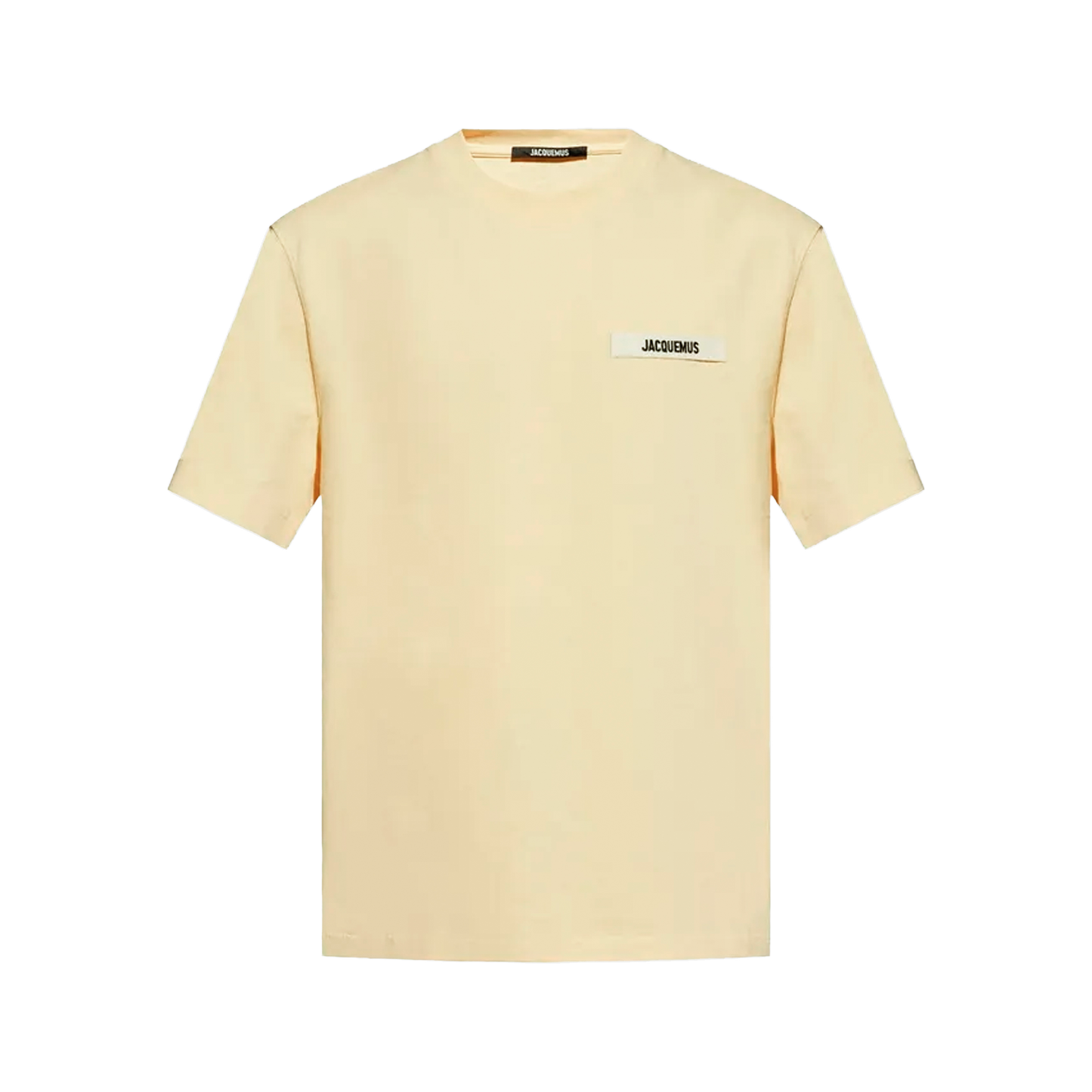 Camiseta Crema Jacquemus Le Tshirt Gros Grain