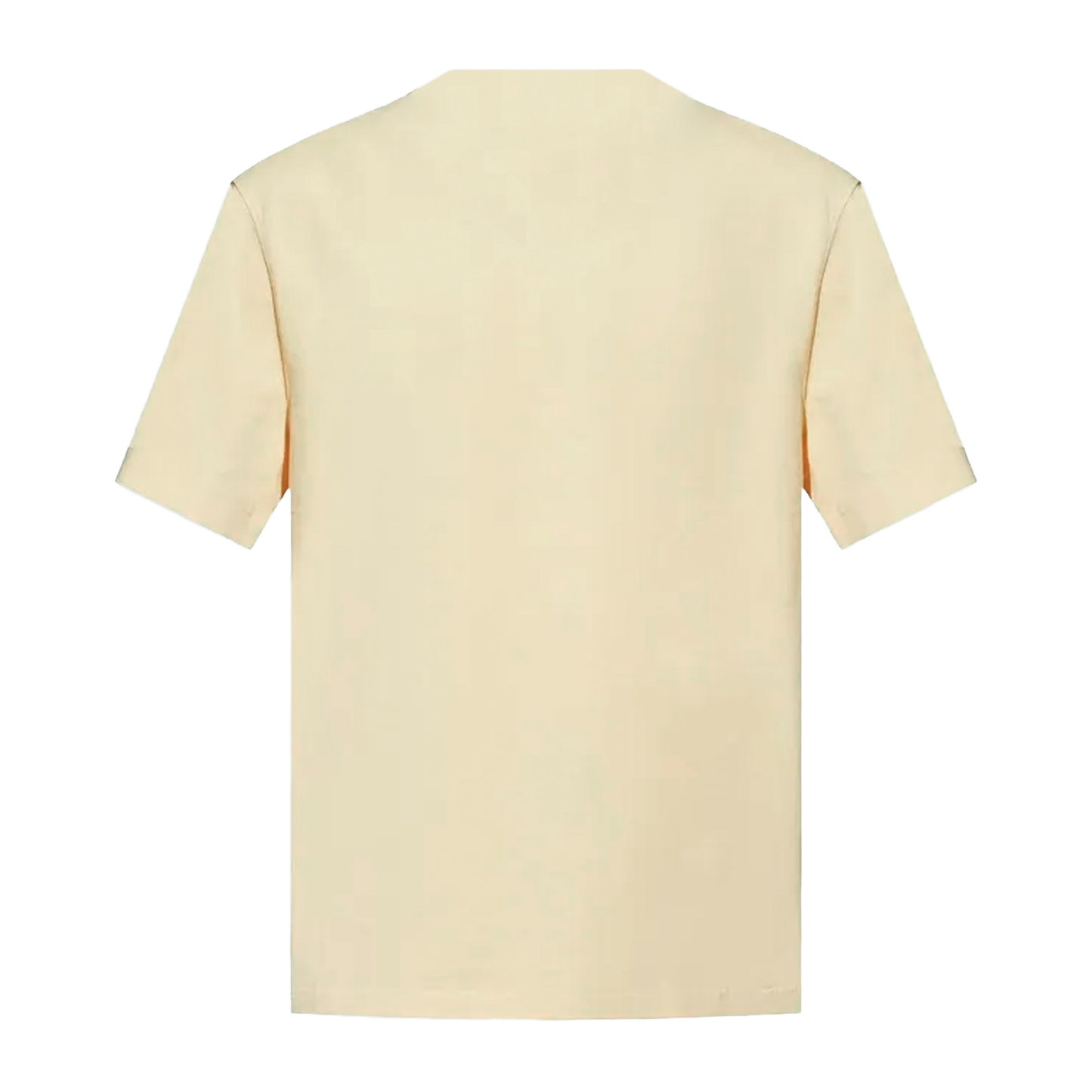 Camiseta Crema Jacquemus Le Tshirt Gros Grain