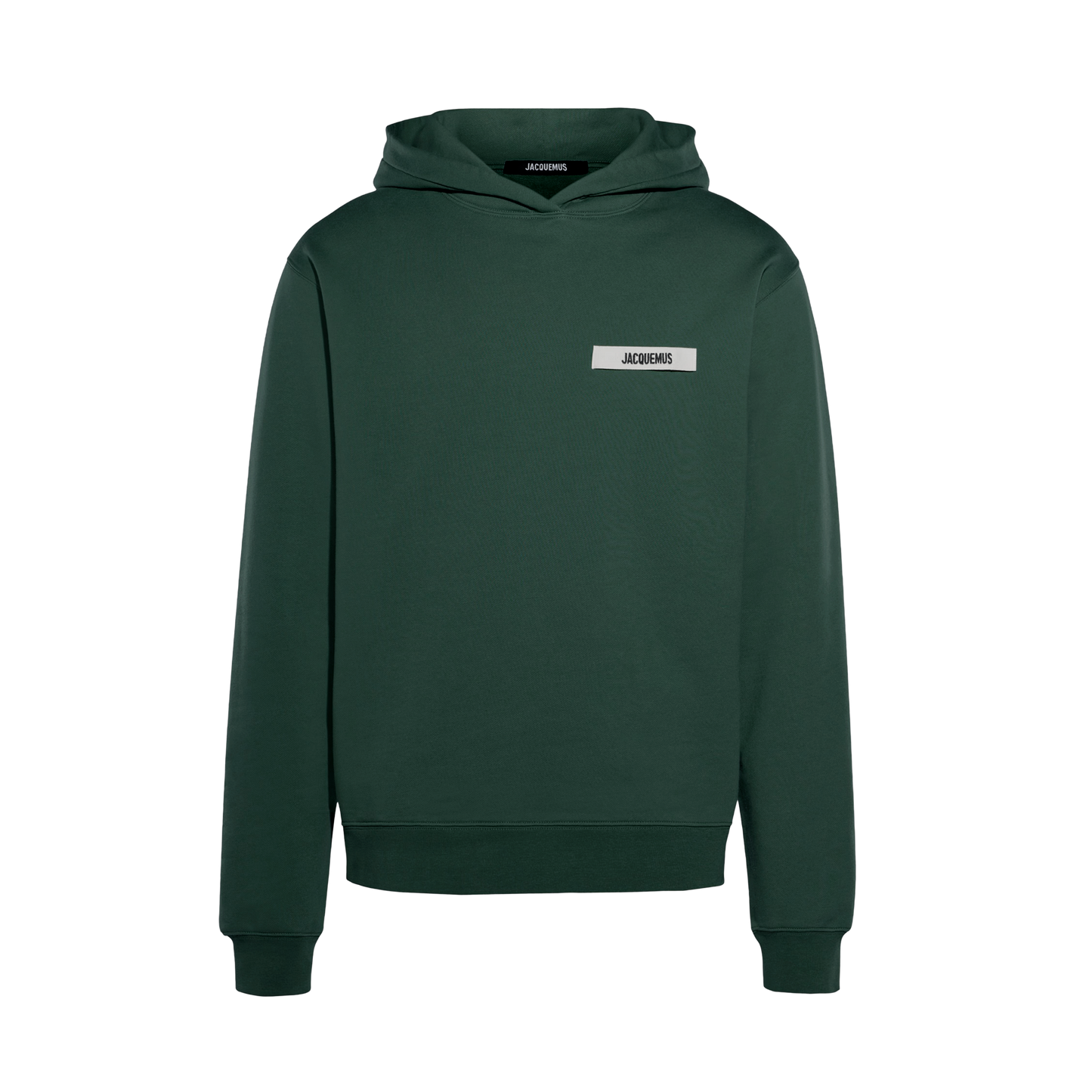 Buzo Tipo Hoodie Verde Jacquemus Le Hoodie Gros Grain