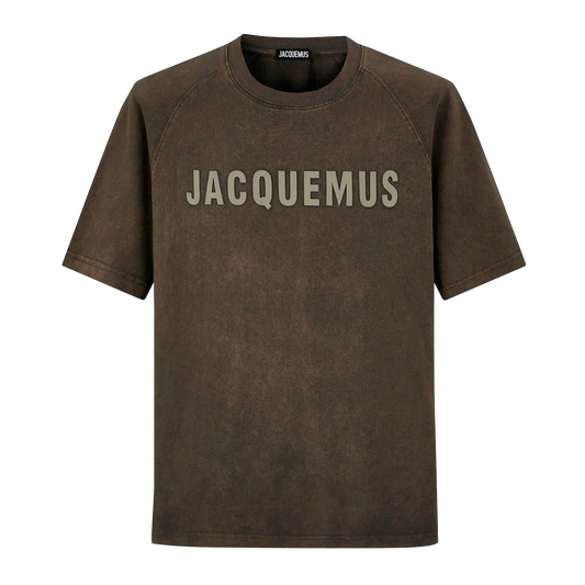 Camiseta Café Jacquemus Le Tshirt Typo
