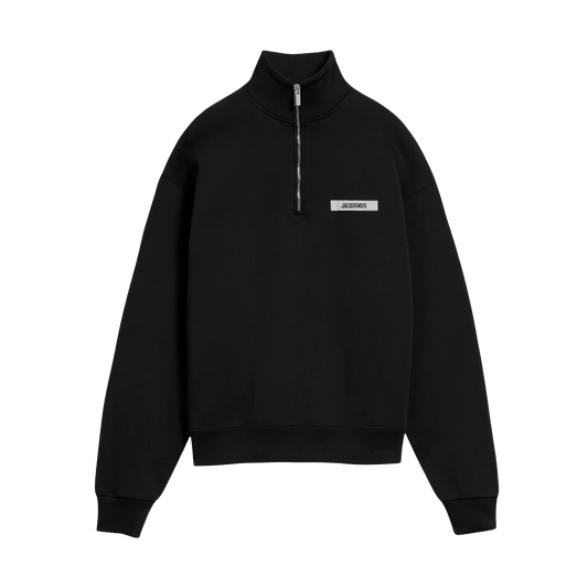 Buzo Negro Jacquemus Le Camionneur Gros Grain