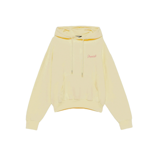 Hoodie Beige Jacquemus Le Hoodie Corto