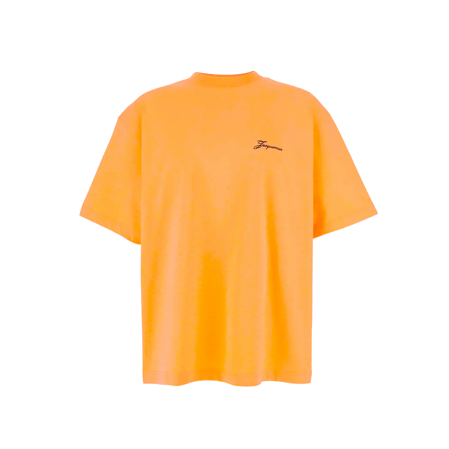 Camiseta Naranja Jacquemus Le Tshirt Halteres
