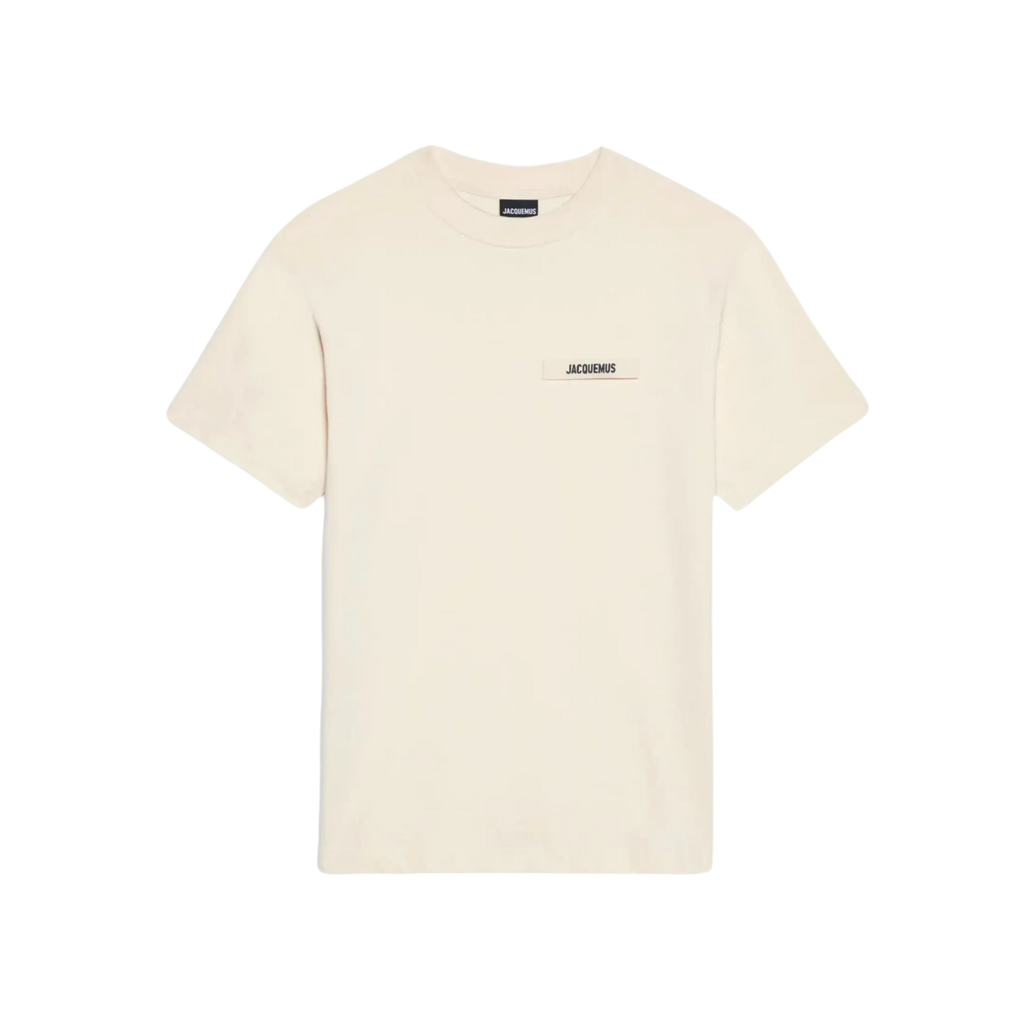 Camiseta Beige Jacquemus Le Tshirt Gros Grain