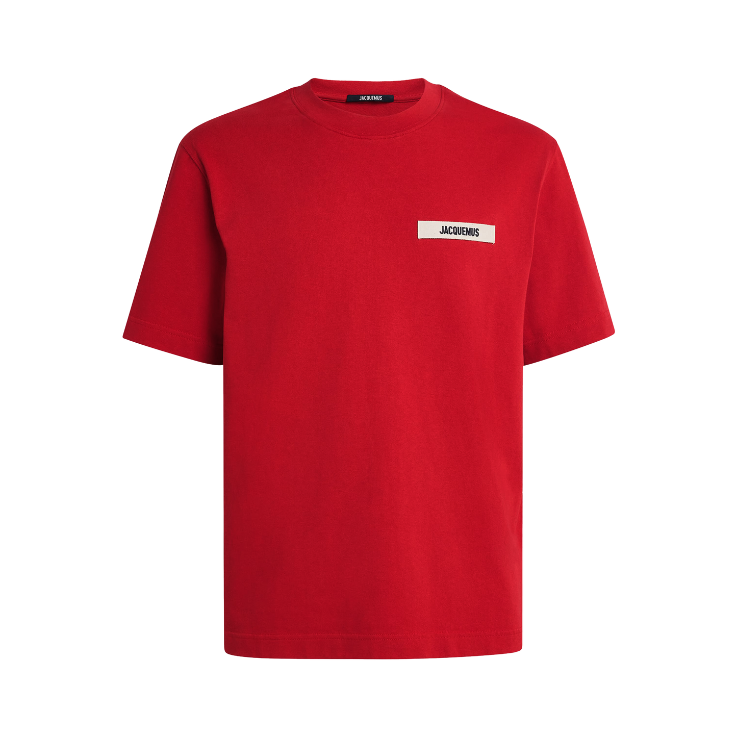 Camiseta Rojo Jacquemus Le Tshirt Gros Grain