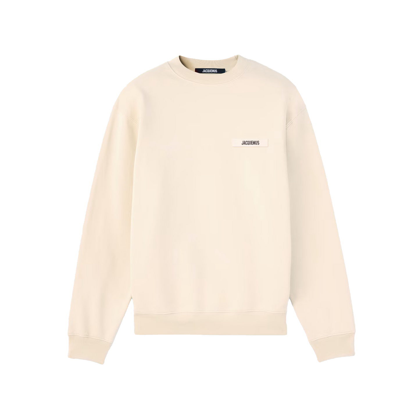 Camiseta Beige Jacquemus Le Tshirt Gros Grain Long Sleeves