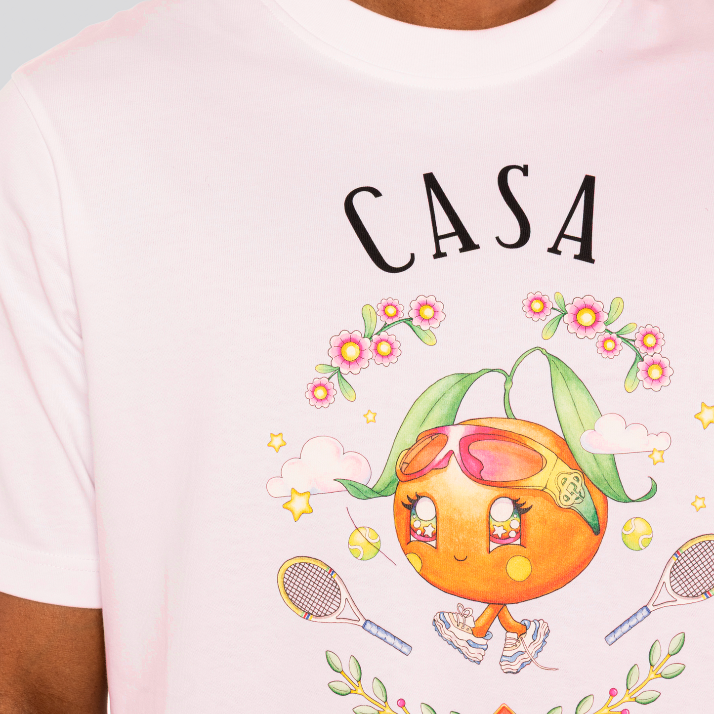 Camiseta Rosado Casablanca Casa Way Orange Mascot