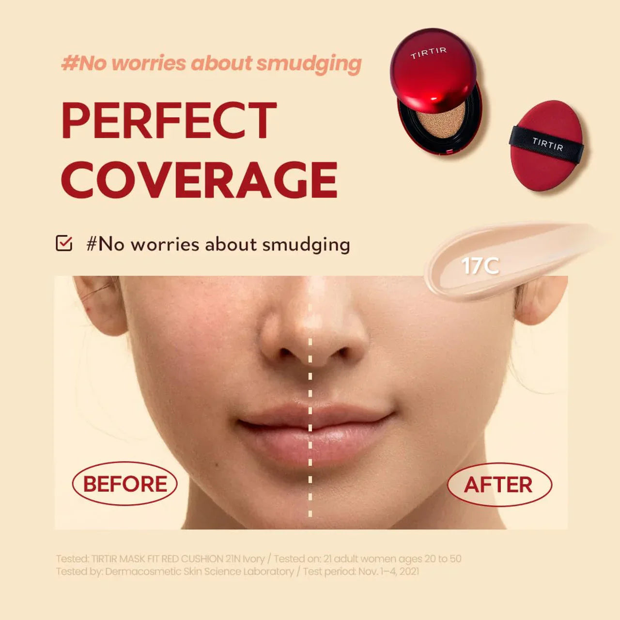 TIRTIR - Base Cushion Mask Fit Red Cushion Full Size