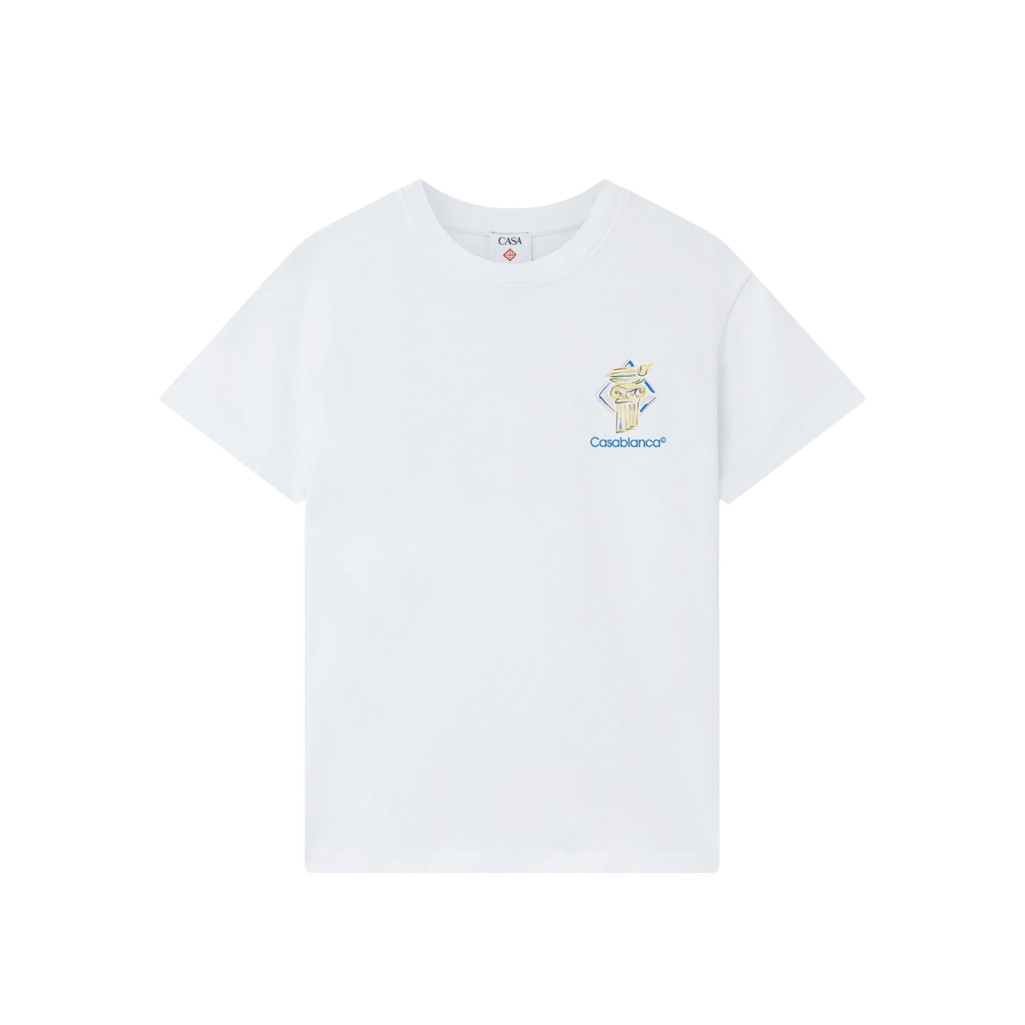 Camiseta Blanca Casablanca Diamond Column