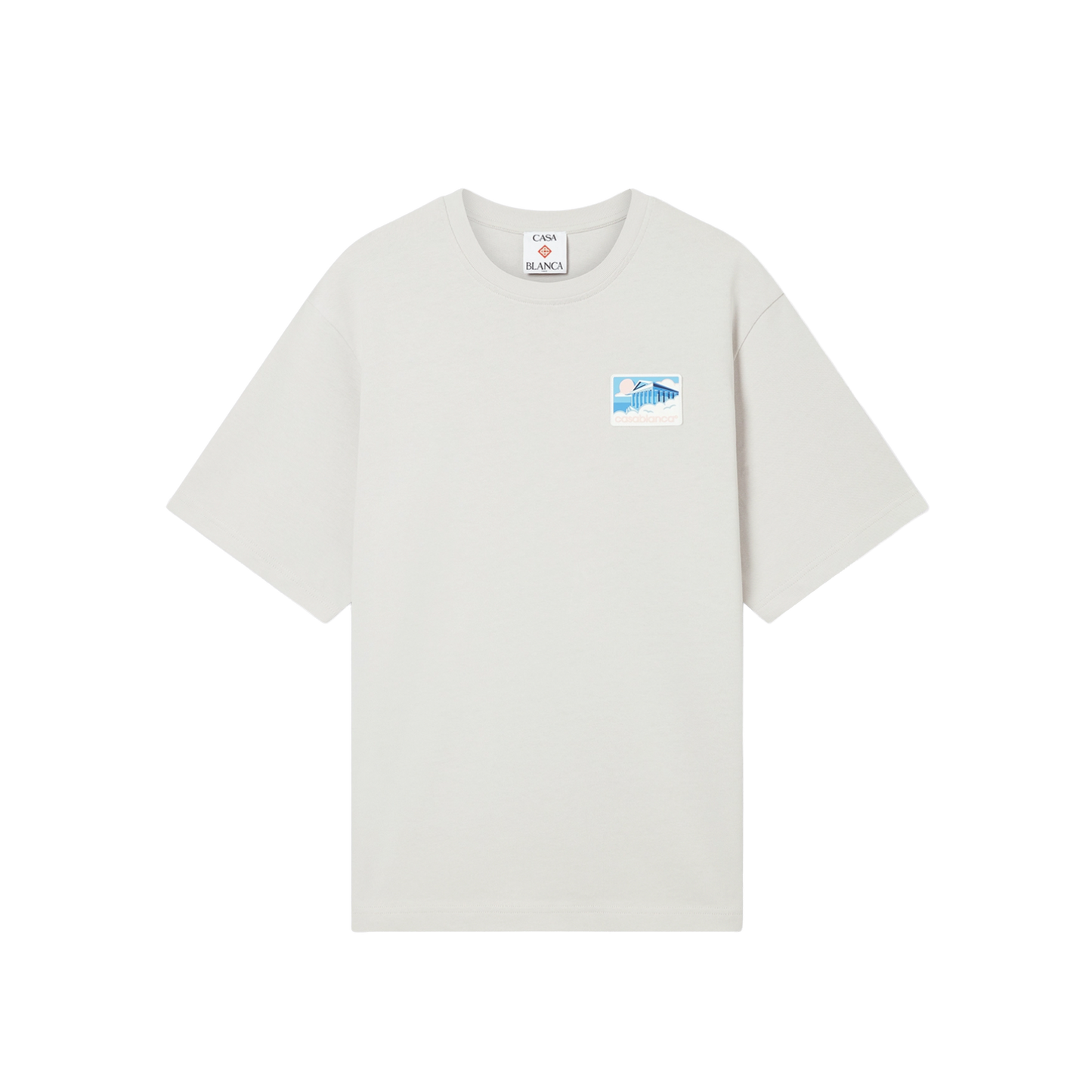Camiseta Gris Casablanca Greek Temple