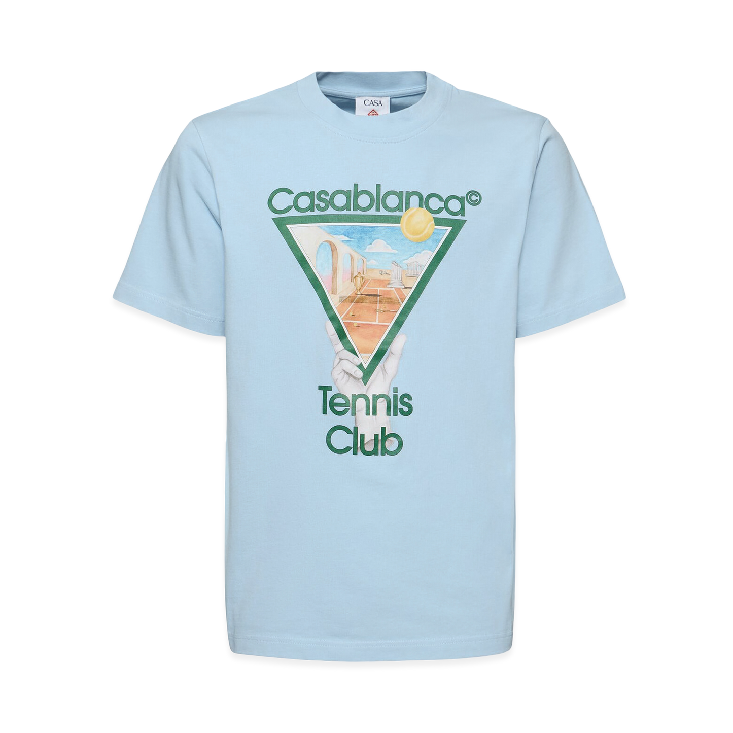 Camiseta Azul Casablanca Metaphysical Tennis Icon