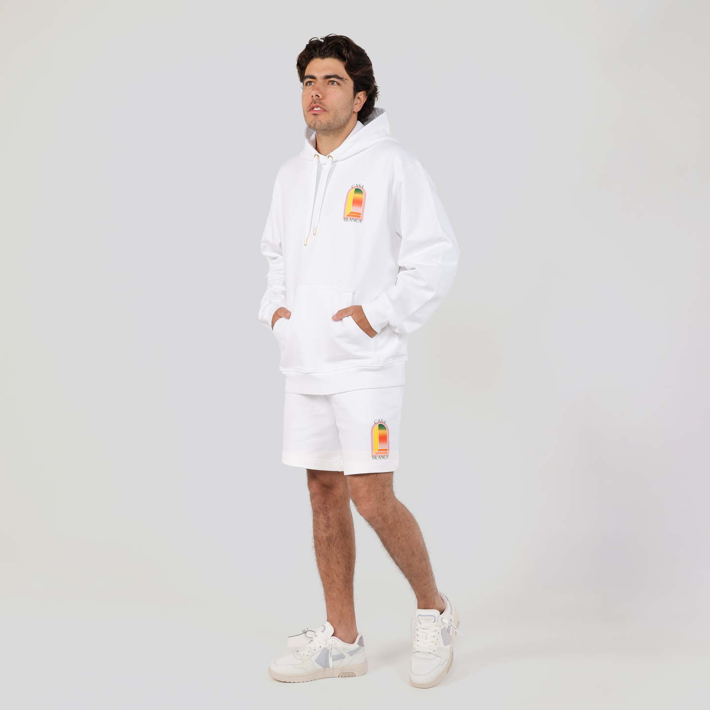 Buzo Tipo Hoodie Blanco Casablanca L'Arche