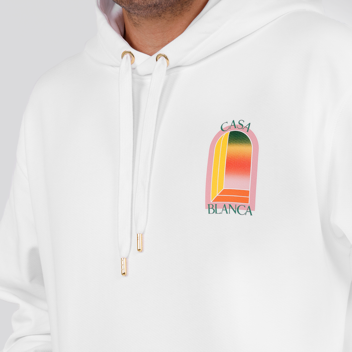 Buzo Tipo Hoodie Blanco Casablanca L'Arche