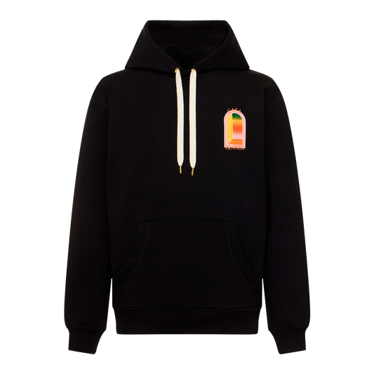 Buzo Tipo Hoodie Negro Casablanca L'Arche