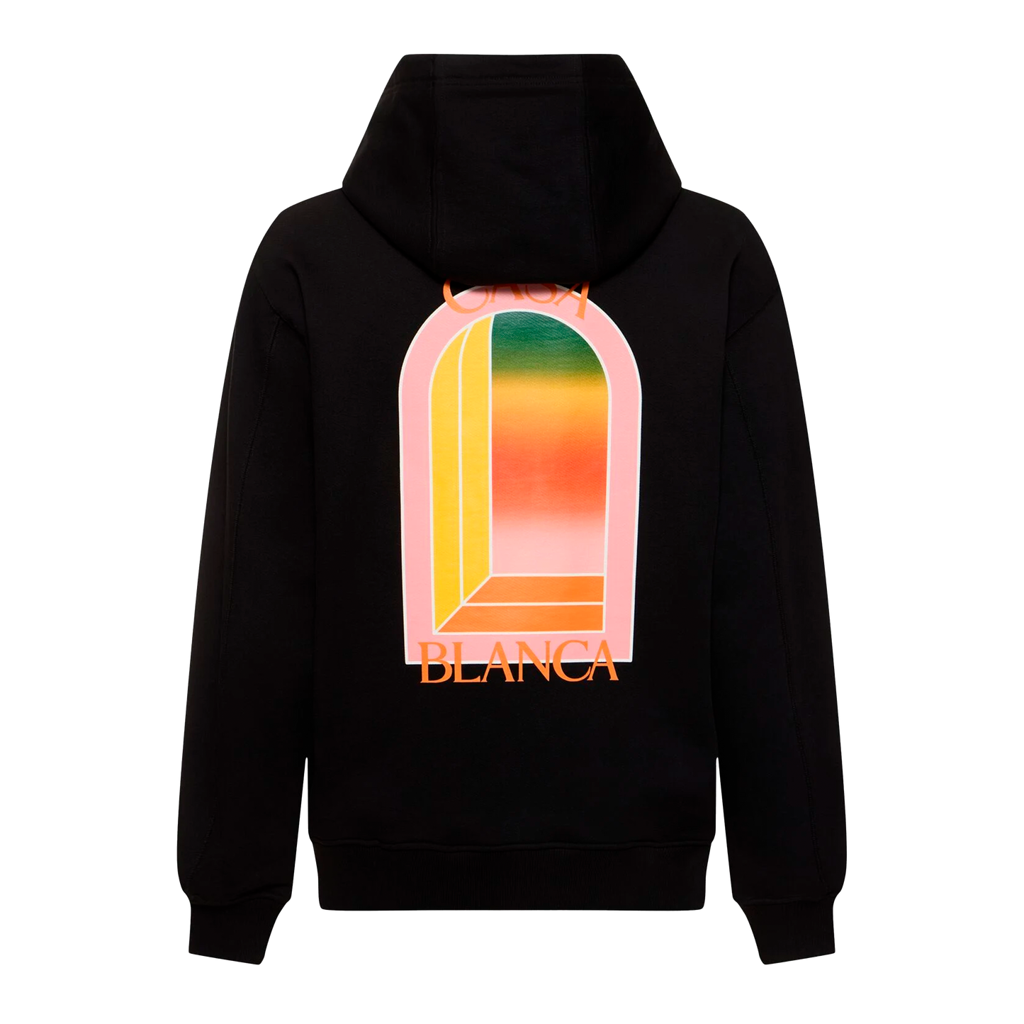 Buzo Tipo Hoodie Negro Casablanca L'Arche