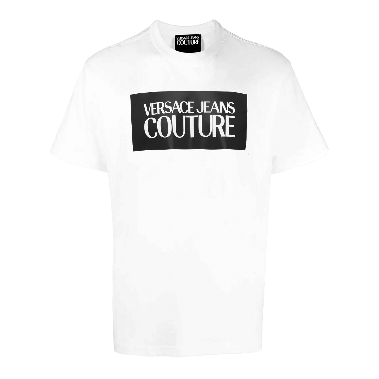 Camiseta Blanca Versace Couture Patch Logo