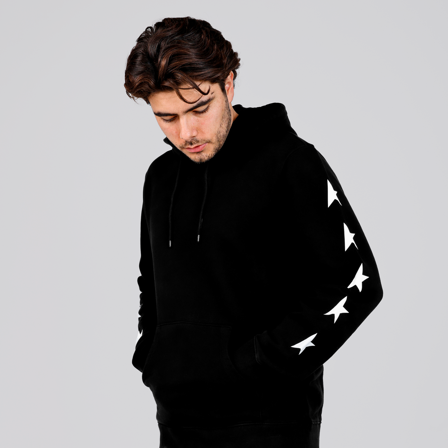 Buzo Tipo Hoodie Negro Golden Goose Star/M'S