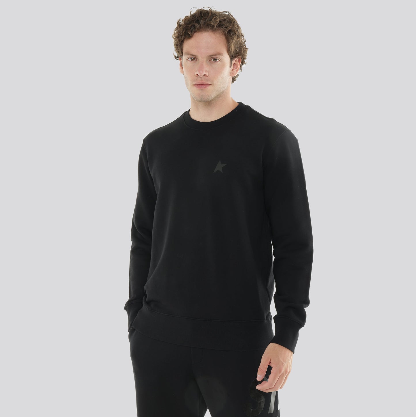 Buzo Negro Golden Goose Star/M'S