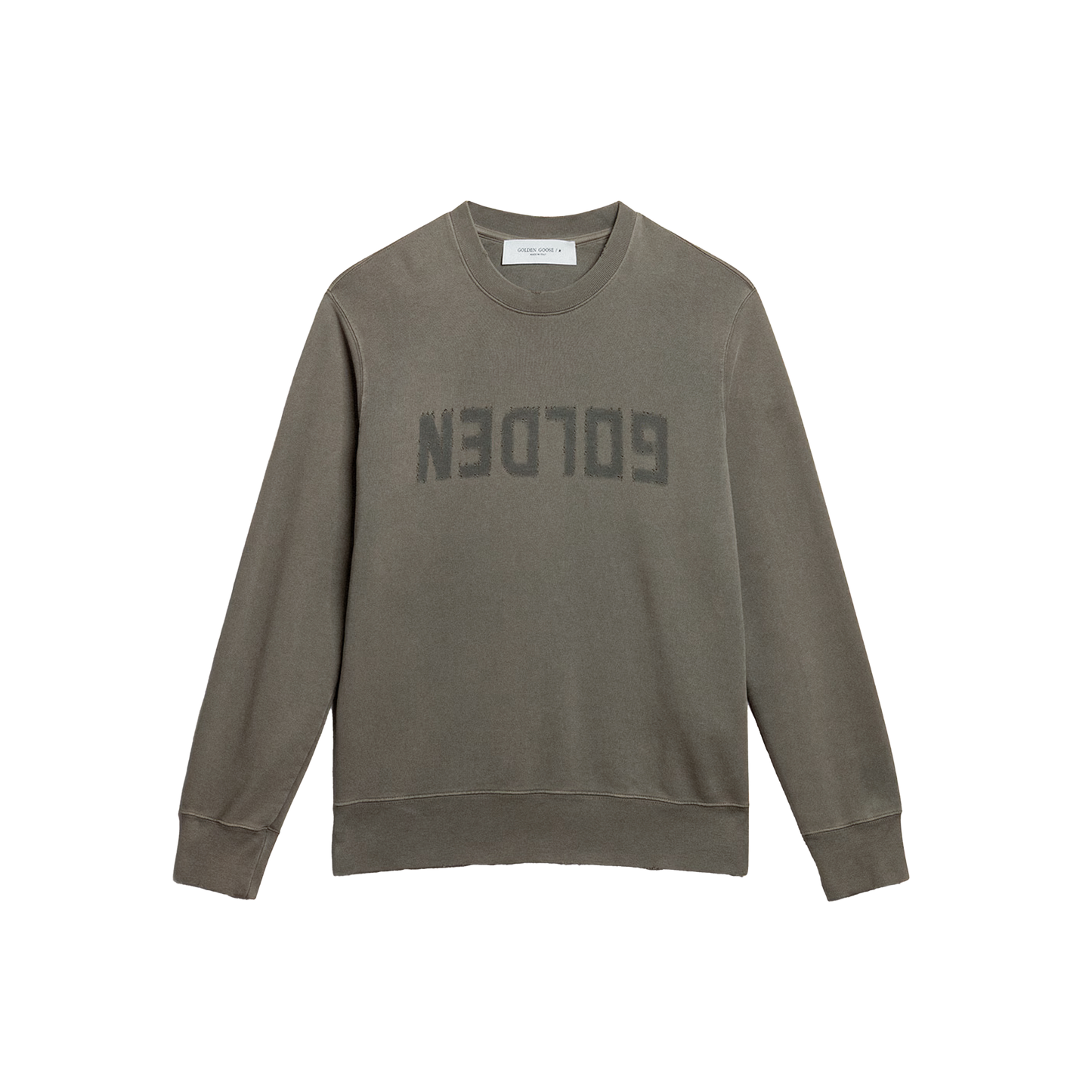 Buzo Verde Golden Goose Logo