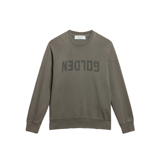 Buzo Verde Golden Goose Logo