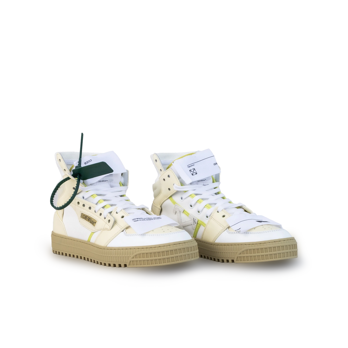 Sneakers High Top Crema Off-White Off Court