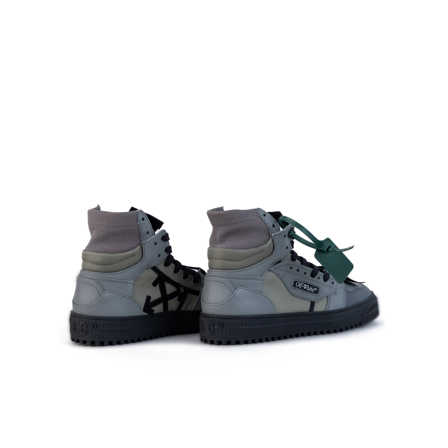 Sneakers High Top Gris Gris Off-White Off Court